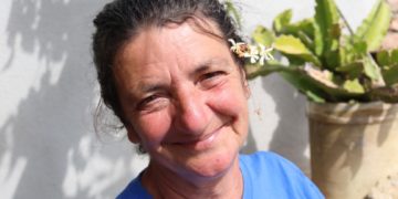 The shepherdess who loves the wind and silence