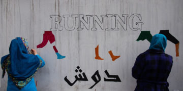 Sportive afghane in fuga dai taliban