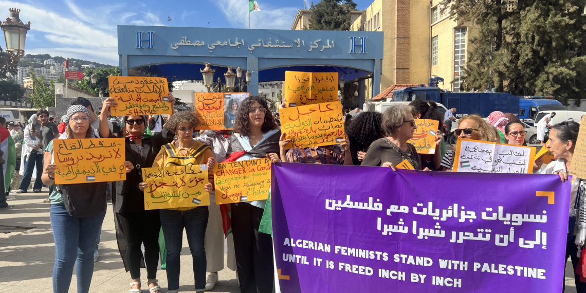 Fighting colonialism is an integral part of my, of our feminism