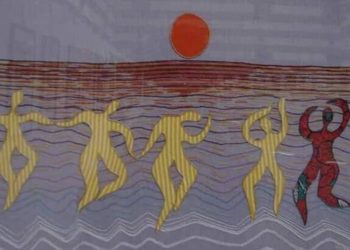 هيام سلمان: فنانة سوريّة تخيط الذاكرة من بقايا القماش